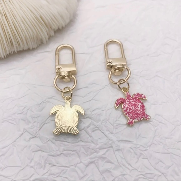 1pc Hawaiian Turtle Keychain - Picture 3 of 6